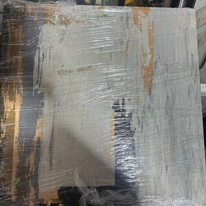 Abstract Gold and Gray Canvas Art
Signed 
Toronto Ontario 🇨🇦🇨🇦🇨🇦